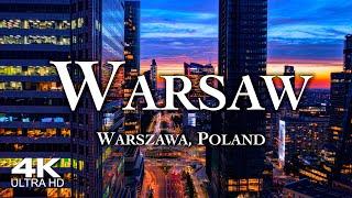 WARSAW 2024 Warszawa  Drone Aerial 4K | Poland Polska Polen