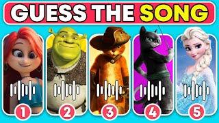 Guess Character by Their VOICE | Netflix Puss In Boots, Shrek 5, Little Mermaid Dreamworks Quiz