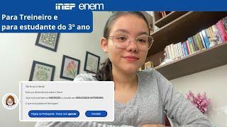 COMO FAZER A INSCRIÇÃO PARA O ENEM 2024 / PARA TREINEIRO E PARA ESTUDANTE DO 3º ANO / TUTORIAL