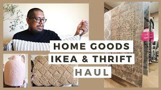 Home Goods, IKEA, & Thrift Home Decor Haul | Budget Friendly Home Essentials