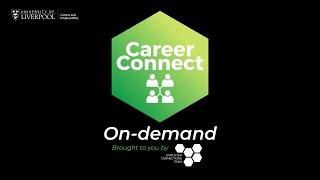 Transform Society (Message for 1st Years) - CareerConnect On-demand