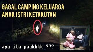 CAMPING HOROR: gagal camping di hutan | camping hujan deras | campervan indonesia