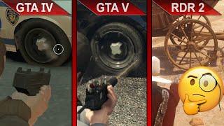 THE BIG COMPARISON 2 | GTA IV vs. GTA V vs. Red Dead Redemption 2 | PC | ULTRA