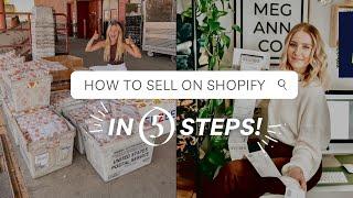 How to Start Selling on Shopify in 5 Steps | Starting a T-Shirt Business on Shopify | Shopify Store