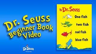 @DrSeuss -  One Fish, Two Fish, Red Fish, Blue Fish Beginner Book Video  | Cartoons For Kids