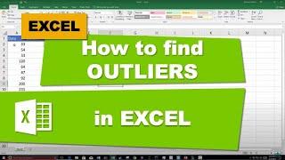 How to Find Outliers with Excel