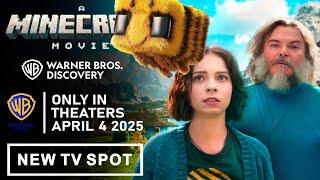 A MINECRAFT MOVIE TV SPOT!! (MORE NEW FOOTAGE‼️) | a minecraft movie trailer