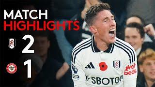 HIGHLIGHTS | Fulham 2-1 Brentford | Late Derby Day Drama 