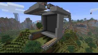 Minecraft - NEW Patch 1.7 Self building and repairing House (Amazing Cube)