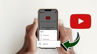 How to Go Live Stream on YouTube with Phone!