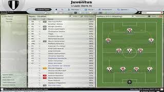 FM 2008 | Sarri ball Matchday 1| Juventus VS Lazio