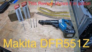 Makita DFR551Z 18v Brushless Auto Feed Screwdriver