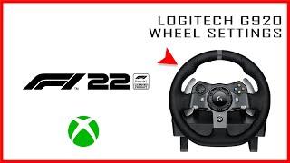 F1 22 - Logitech G920 Best Wheel Settings - Realistic Feel (All Experience Levels)