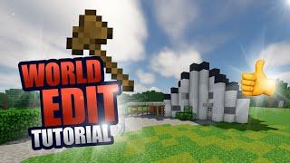 Schneller Häuser in Minecraft mit Worldedit bauen || Worldedit basics Tutorial