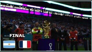 Final Mundial Qatar 2022 ● Argentina vs Francia ● Pes 2021