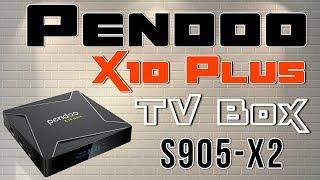 Pendoo X10 Plus Amlogic S905X2 Quad Core Android 8.1 4K TV Box Review