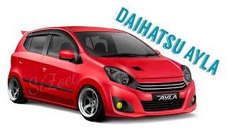 MODIFIKASI DAIHATSU AYLA [B100] || MODIFIKASI GAK HARUS NORAK