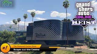 GTA 5 Online • Diamond Casino Heist (All Scope Out Photo Locations) • Scope out the Casino #1