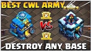 Best Cwl Th12 vs Th13 Attack Strategy 2024 Army | Destroy Th12 Vs Th13 Any Base 3* Coc