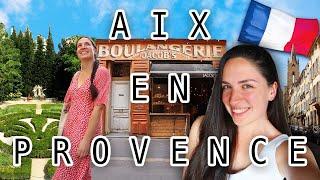 AIX-EN-PROVENCE TRAVEL VLOG  exploring the south of france