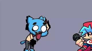 FNF vs Pibby Gumball Leak but I animated it