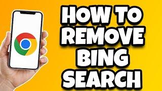 How To Remove BING Extension from Google Chrome - 2023 Quick and Easy