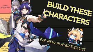 Best Characters to BUILD as NEW PLAYER Honkai Star Rail