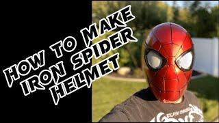 How To Make Iron Spider Helmet