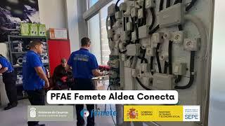 Formación en alternancia con el empleo: PFAE Femete Aldea Conecta