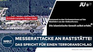 BRANDENBURG: Messerangriff auf Rastplatz! War es ein islamistischer Terroranschlag?