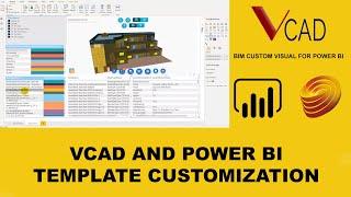 Vcad - Power BI template customization