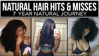 NATURAL HAIR HITS & MISSES : HEAT DAMAGE, HAIR CUTS, GOALS REACHED & LESSONS LEARNED