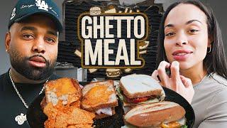 The Most Ghetto Cold Cut Sandwich Ever – Heather vs. AD | Ghetto Meal Ep. 4