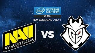 G2 Esports vs. Natus Vincere [DE_Dust2] Map 1 - IEM Cologne 2021 - Grand Final