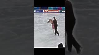 The way he hid her face so the camera wouldn’t see her cry  #figureskating