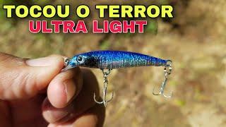 MELHOR ISCA ARTIFICIAL PARA ULTRA LIGHT DO MUNDO! PESCARIA.