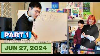 Part 1: GAME JAM w/ Lilypichu & Michael Reeves | DAY 1
