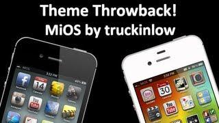 THEME THROWBACK - MiOS by @truckinlow | 2* ICONSETS REVIEWED!!