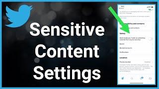 Change Sensitive Content Settings On Twitter