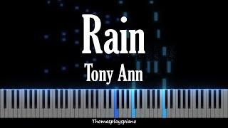 Rain - Tony Ann | Piano Tutorial