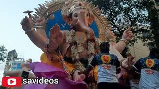 Khar Mumbai Cha Swami Ganpati Aagman 2022 Video || savideos