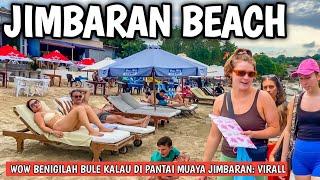 Situasi Objek wisata pantai di Jimbaran Bali: Bali Beach