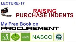 Raising Purchase Indents. EdJoBiz