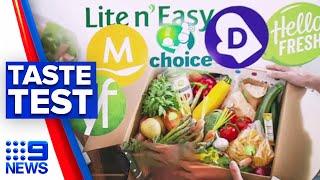 Top six health meal-delivery services rated | 9 News Australia