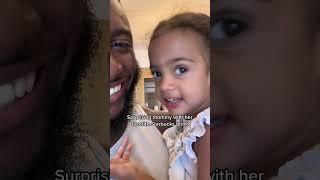 She’s deserves all the surprises ️ #familycontent #youtubefamily #wholesome #shortsvideo