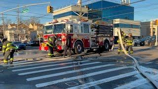 BOX 1271 ~ [FDNY ENGINE 161 + FDNY LADDER 81 RESPONDING AND OPERATING REPORTS OF 1ST ALARM CAR FIRE]