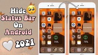 How to hide status bar Android || Hide Status bar || its Snow00