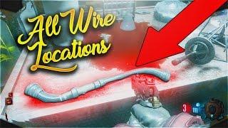 ALL WIRE LOCATIONS ON MOON REMASTERED! - CALL OF DUTY BLACK OPS 3 ZOMBIES CHRONICLES TUTORIAL GUIDE