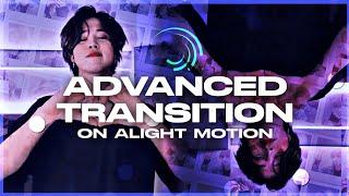 Advanced transition on Alight Motion | #2