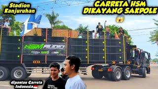 DIPANTAU CARRETA INDONESIA‼️CARRETA SULTAN HSM SAYAP MAS DIKAYANG SAK POLE DI STADION KANJURUHAN